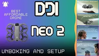 Распаковка и полная инструкция по настройке DJI Neo 2 Fly More Combo (Android) | Режимы, прошивка...