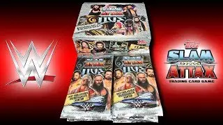 TOPPS WWE SLAM ATTAX LIVE - MEGA PACKOPENING *MEMORABILIA CARDS*