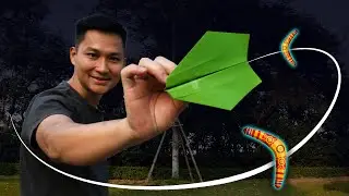 Paper Airplane Magic Trick: Make It Fly Backwards