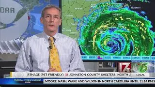 National Hurricane Center officials give update on Florence