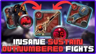 ☠️Как играть с БЕЗУМНОЙ ВЫДЕРЖКОЙ в PvP с превосходящими силами противника🩸 | Комментарии к PvP-з...