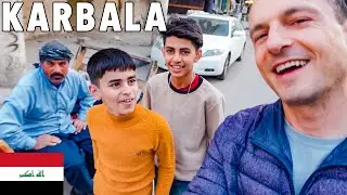 Beautiful KARBALA, Day 1 - American in IRAQ Holy City Travel Vlog 🇮🇶 أمريكي مندهش أول يوم في كربلاء