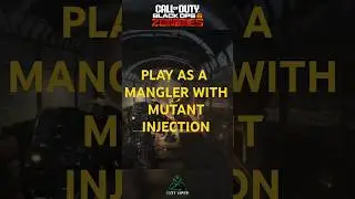 MUTANT INJECTION let's you PLAY as a MANGLER in Black Ops 6 Zombies!