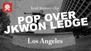 Pop Over JKwon Ledge, Los Angeles - #krakhistoryclip