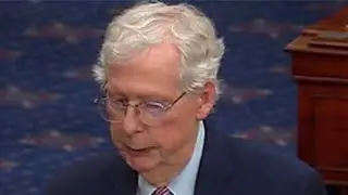 Sen. Mitch McConnell in hospital for flu-like symptoms