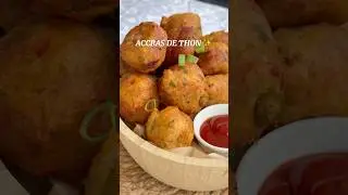ACRAS DE THON RECETTE #recette