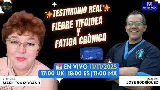 Testimonio real con Jos&eacute;: Fiebre tifoidea y la fatiga cr&oacute;nica severa