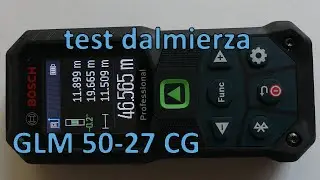 Dalmierz Bosch GLM 50-27 CG test