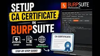 How To Setup Burp Suite CA Certificate and Proxy  (2026) | HTTPS Interception Guide