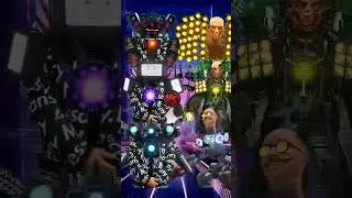 Drip Titan Trio 9999999% vs All Bosses and Titans Battle #skibiditoilet #viral