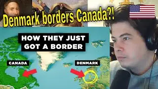 American Reacts How Canada Got a Land-Border With Denmark