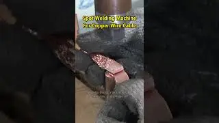 EV Copper Wire Cable Spot Welding Machine #spotweldingmachine #welding #spotwelder