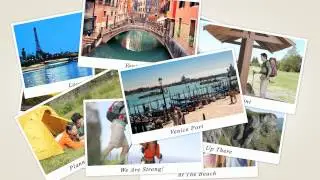Throwing Photos After Effects Template | Fantazo-design.com