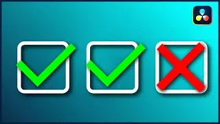 Häkchen ✔️ Checkmark in Fusion erstellen & animieren - DaVinci Resolve 17 Tutorial [DEUTSCH]