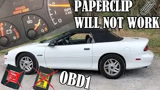 Чтение ВСЕХ кодов ошибок двигателя GM Ford Chrysler Toyota OBD1 1980&ndash;1995 гг. и их исправление
