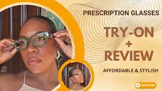 Need New Eyewear?Stylish & Cheap Prescription Glasses Review | VlookGlasses x @ShanaKayLiving