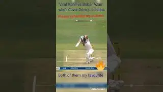 Virat Kohli vs Babar Azam cover drive##viral#shorts#trending #india