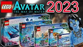 ALL Lego Avatar 2023 sets!! HD Images !!