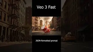 JSON-formatted prompt #Veo3 fast #aiart #aivideo #ai