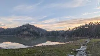 KAYAK FISHING AND CAMPING | RUTH LAKE, CA