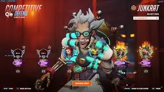 15K DMG! TOP 500 Junkrat Main return - AQUAMARINE JUNKRAT GOD GAMEPLAY SEASON 19