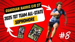 Guardian Harris 2025 1st Team All State Rugby Sophomore