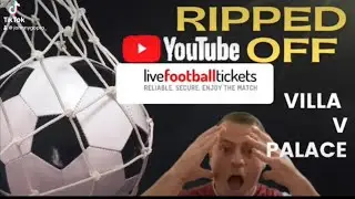Buying doddgy tickets off a facebook link @livefootballtickets Avoid at all cost