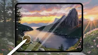 Sun rays - Digital Art - TIMELAPSE - Photoshop