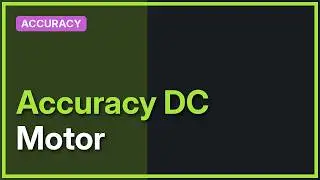 DC motor RPM accuracy/precision
