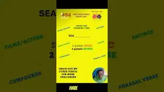 MATCH ME CHALLENGE 84 #challenge #quizcompetition #matchmechallenge #trivia #helpmemakethismakesense