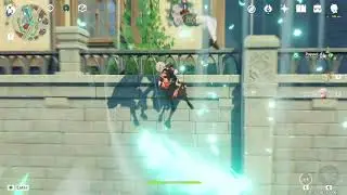 Genshin Impact - Kazuha Vs Venti Elemental Skill (E Ability) Height Comparison