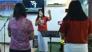 Our Presider today sister Em jay TLHFIM Family Church