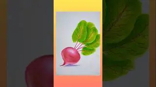Beetroot drawing #shorts #drawing #beetroot
