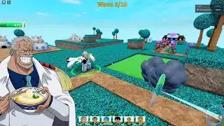5 Star Garp Showcase on All Star Tower Defense