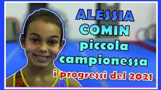 ALESSIA COMIN piccola campionessa i progressi del 2021😍 ginnastica artistica CSB