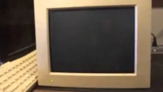 World's Fastest Mac in  1991 Hard drive loud bang