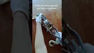 How to operate our 4T Hand Winch