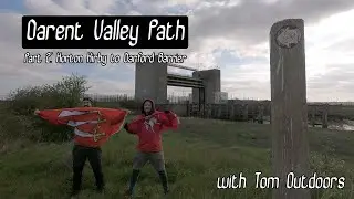 Darent Valley Path Part 2 | Horton Kirby to Dartford Creek Barrier | River Darenth Hike | Wildcamp