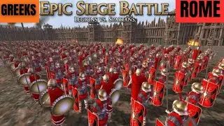 Legionaries vs Spartans &ndash; The Siege of Legends | Total War Rome 2 Mobile