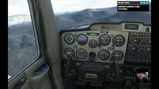 New to Microsoft Flight Simulator ✈️ | Learning the First 2 Lessons | Beginner Gameplay | #MSFS2020