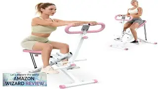 Squat Machine for Home Squat Ride / Rowing Machine with Adjustable Resistance Review