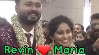 Revin  💞 Maria ...... Thrissur Wedding..... ❤️❤️