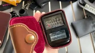Weston Selenium Light Meter Demo ( Lightmeter )