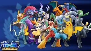 Pokken Tournament - All Character Combo Exhibition