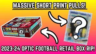 Huge Rookie Super Short Print Pulls From Optic Football! Full Box Rip 23-24 Optic Football Retail!