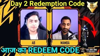 FFPL Match Day 2 Redeem Code Free Fire/Free Fire Redeem Code Today/Free Fire Pro League Code