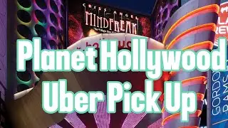 Planet Hollywood Las Vegas Uber Pick Up #uber #lasvegas