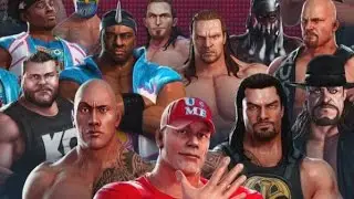 First play of match-3 RPG WWE Champions