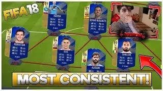 MOST CONSISTENT TOTS! (Fifa 18 Team of the Season)