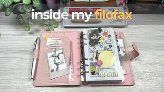Inside My Filofax Saffiano Setup | Pretty, Practical & Personal (Highlight)